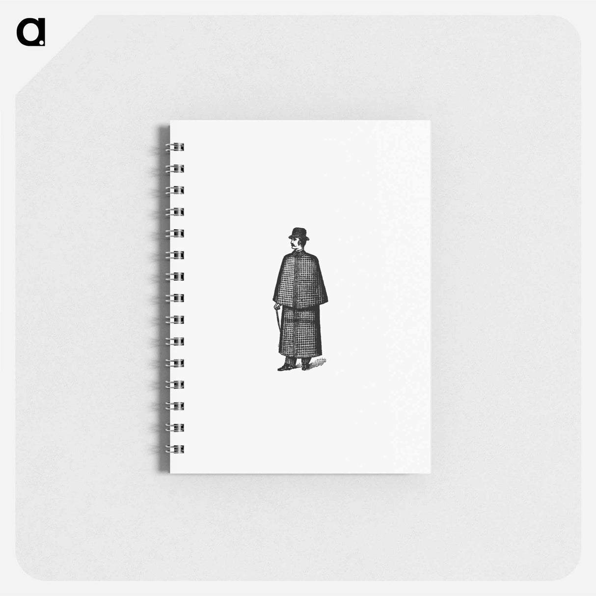アートメモ帳-Gentleman Fashion From Cook's Handbook For London
 - 大英図書館 Memo.