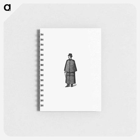 アートメモ帳-Gentleman Fashion From Cook's Handbook For London
 - 大英図書館 Memo.