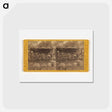 アートポストカード-Disgorging, Filling and Re-corking Sparkling Wine
 - エドワード マイブリッジ Postcard.