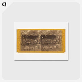 アートポストカード-Disgorging, Filling and Re-corking Sparkling Wine
 - エドワード マイブリッジ Postcard.