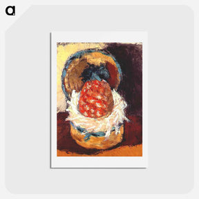 アートポストカード-Pineapple in a Basket - アンリ マティス Postcard.