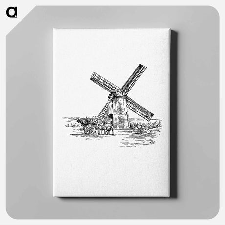 アートパネル-Sugar Mill, Barbadoes
 - 大英図書館 Canvas.