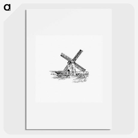 アートポスター-Sugar Mill, Barbadoes
 - 大英図書館 Poster.