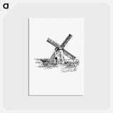 アートポストカード-Sugar Mill, Barbadoes
 - 大英図書館 Postcard.
