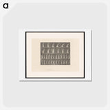 アートポストカード-Woman Raking Hay
 - エドワード マイブリッジ Postcard.