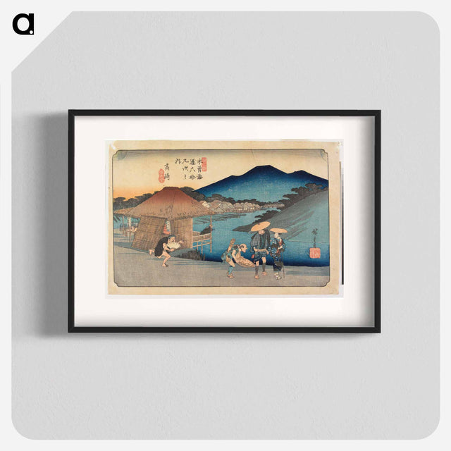 アートポスター-Takasaki, No. 14
 - 歌川 広重 Poster.