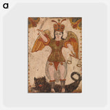 アートポストカード-Archangel Saint Michael
 - バーンズ・コレクション Postcard.