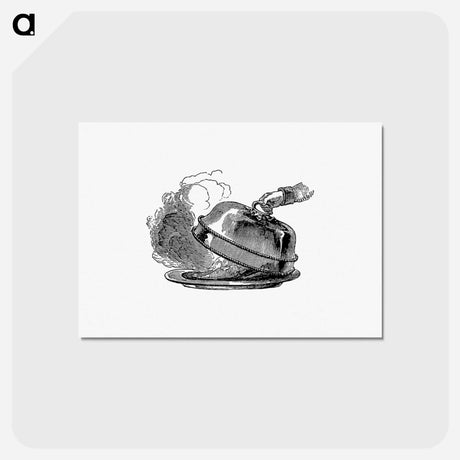 アートポストカード-Dish from A Paper Lantern for Puseyites
 - 大英図書館 Postcard.