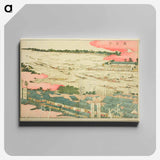 Asakusa Festival - Katsushika Hokusai Canvas.