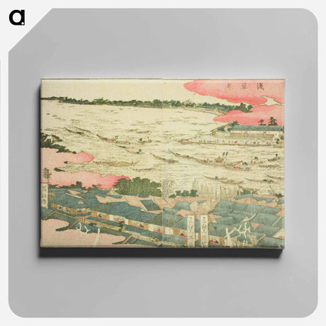 アートパネル-Asakusa Festival - 葛飾 北斎 Canvas.