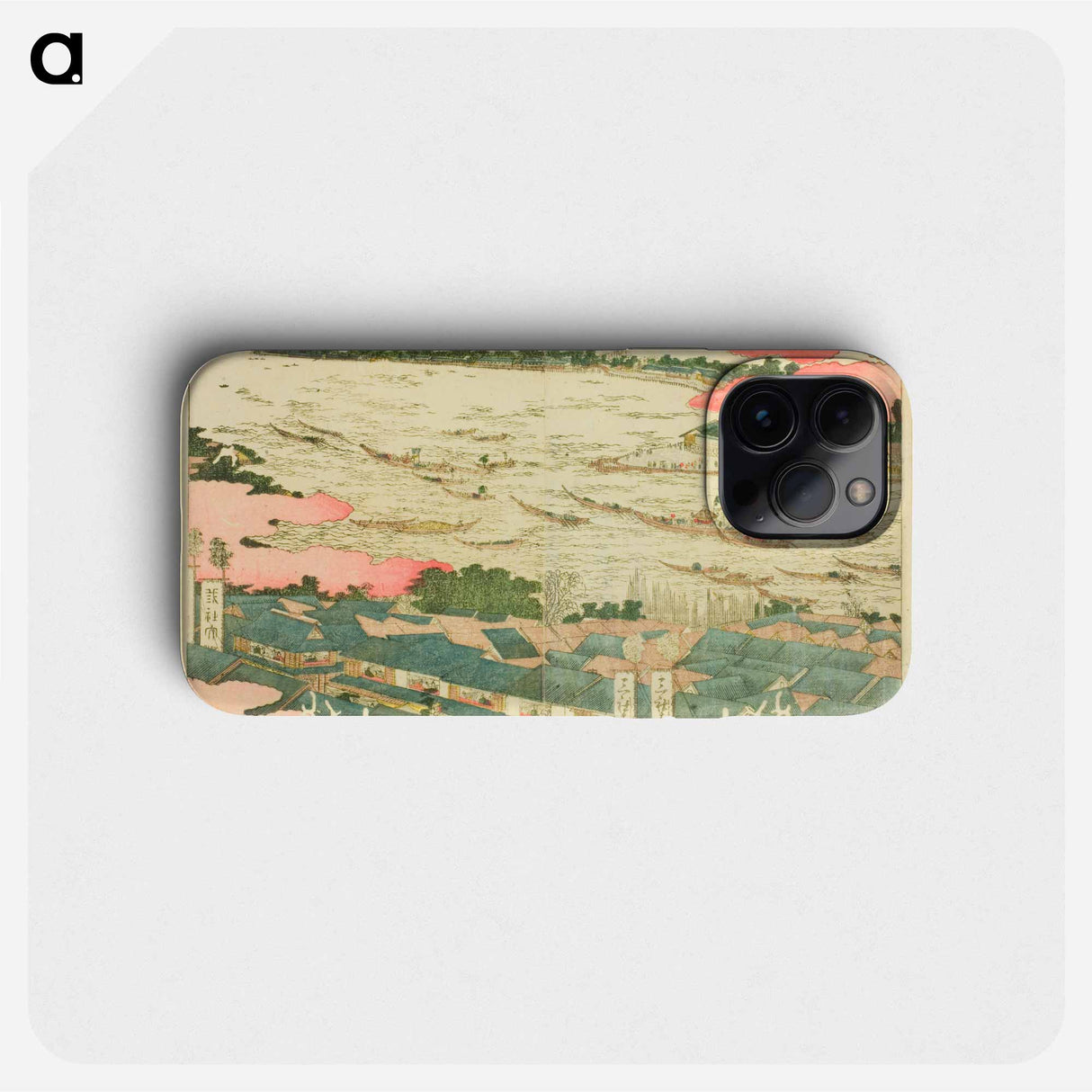Asakusa Festival - Katsushika Hokusai Phone Case.
