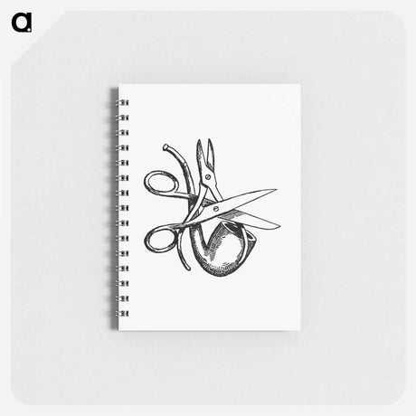 アートメモ帳-Scissors and Pipe
 - 大英図書館 Memo.