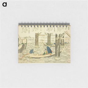 アートメモ帳-Ryogoku Bridge - 葛飾 北斎 Memo.