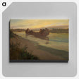 アートパネル-Marquette and Joliet on the Mississippi
 - セントルイス美術館 Canvas.