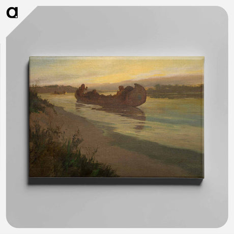 アートパネル-Marquette and Joliet on the Mississippi
 - セントルイス美術館 Canvas.