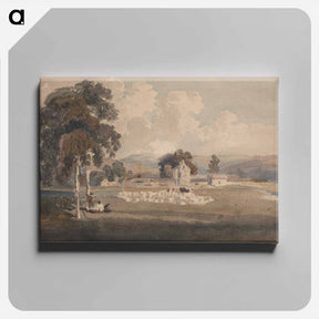 アートパネル-A Yorkshire Farm
 - イェール大学アートギャラリー Canvas.