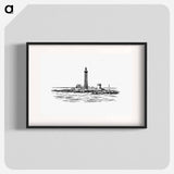 アートポスター-Lighthouse in Marseille, from The Rivers of France
 - 大英図書館 Poster.