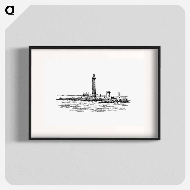 アートポスター-Lighthouse in Marseille, from The Rivers of France
 - 大英図書館 Poster.