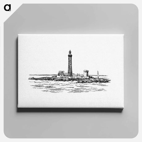アートパネル-Lighthouse in Marseille, from The Rivers of France
 - 大英図書館 Canvas.