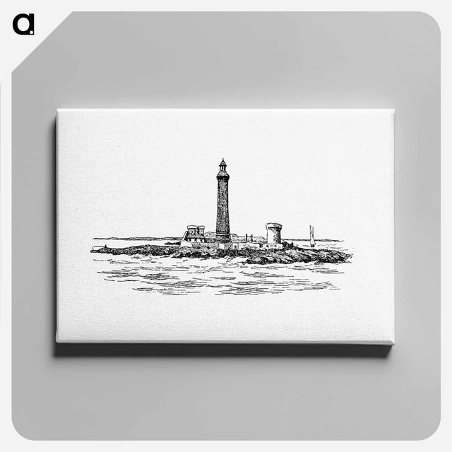 アートパネル-Lighthouse in Marseille, from The Rivers of France
 - 大英図書館 Canvas.