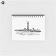 アートメモ帳-Lighthouse in Marseille, from The Rivers of France
 - 大英図書館 Memo.