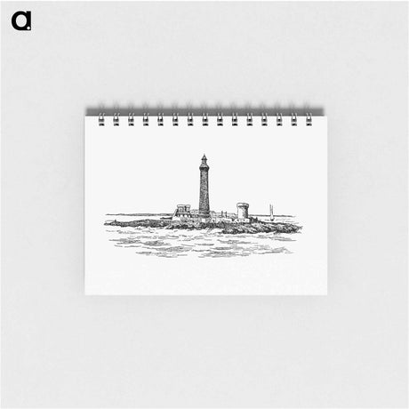 アートメモ帳-Lighthouse in Marseille, from The Rivers of France
 - 大英図書館 Memo.