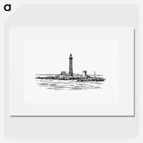 アートポスター-Lighthouse in Marseille, from The Rivers of France
 - 大英図書館 Poster.