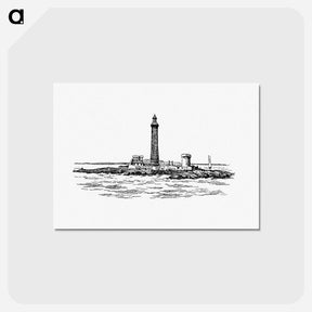 アートポストカード-Lighthouse in Marseille, from The Rivers of France
 - 大英図書館 Postcard.