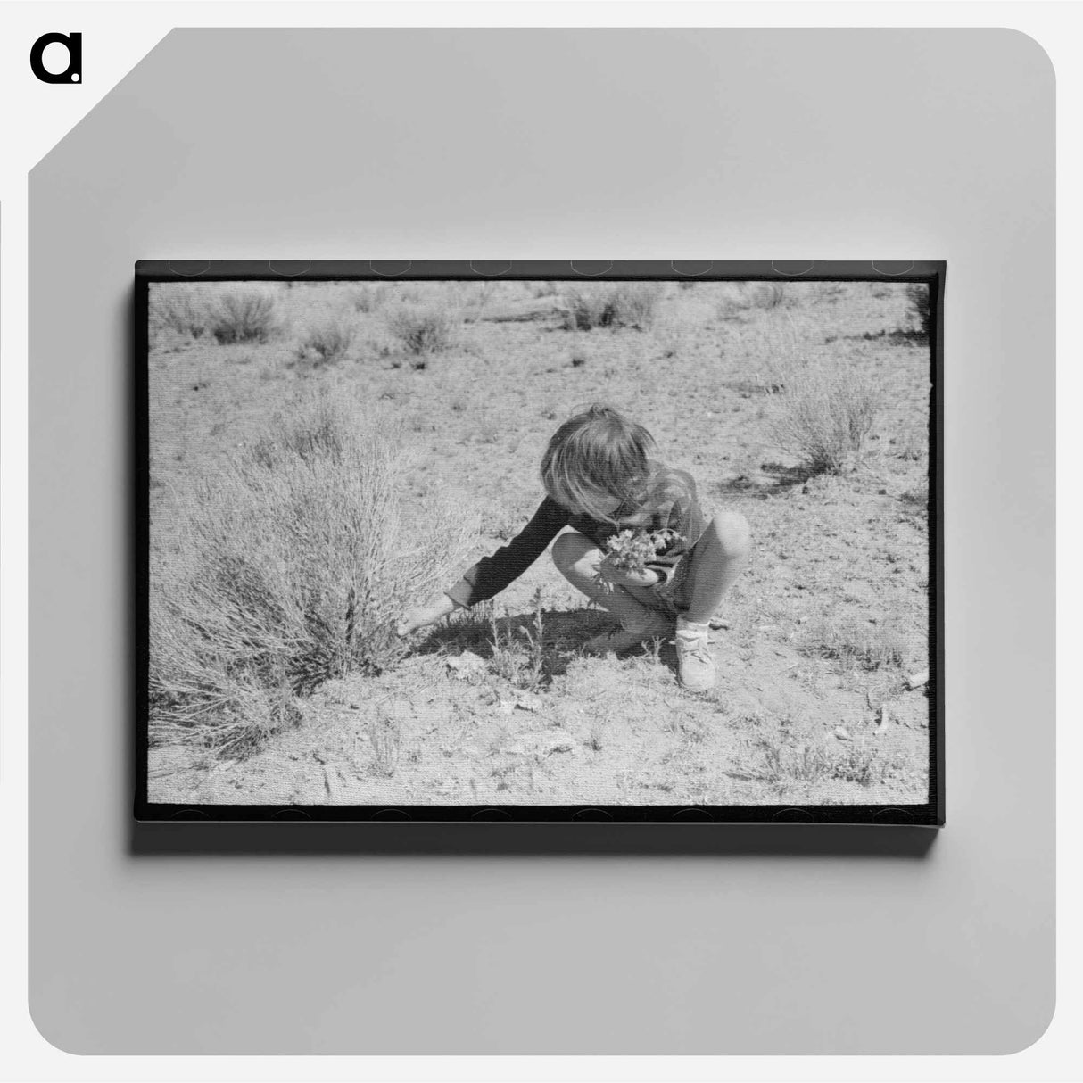 アートパネル-Cowboy Saddles, Marfa
 - ラッセル リー Canvas.