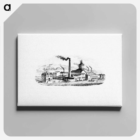 アートパネル-Pittsburgh Factory
 - 大英図書館 Canvas.