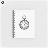 アートメモ帳-Railway Timepiece
 - 大英図書館 Memo.