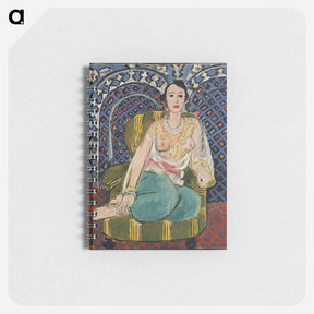 アートメモ帳-Seated Odalisque - アンリ マティス Memo.