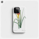 Tritoma illustration - Pierre Joseph Redouté Phone Case.