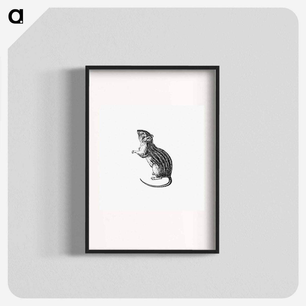アートポスター-Rodent from Portuguese Expedition to Muatianvua Ethnographia and Traditional History of the People of Lunda
 - 大英図書館 Poster.