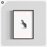 アートポスター-Rodent from Portuguese Expedition to Muatianvua Ethnographia and Traditional History of the People of Lunda
 - 大英図書館 Poster.