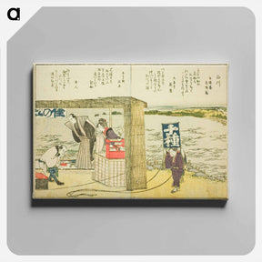 アートパネル-Shinagawa - 葛飾 北斎 Canvas.