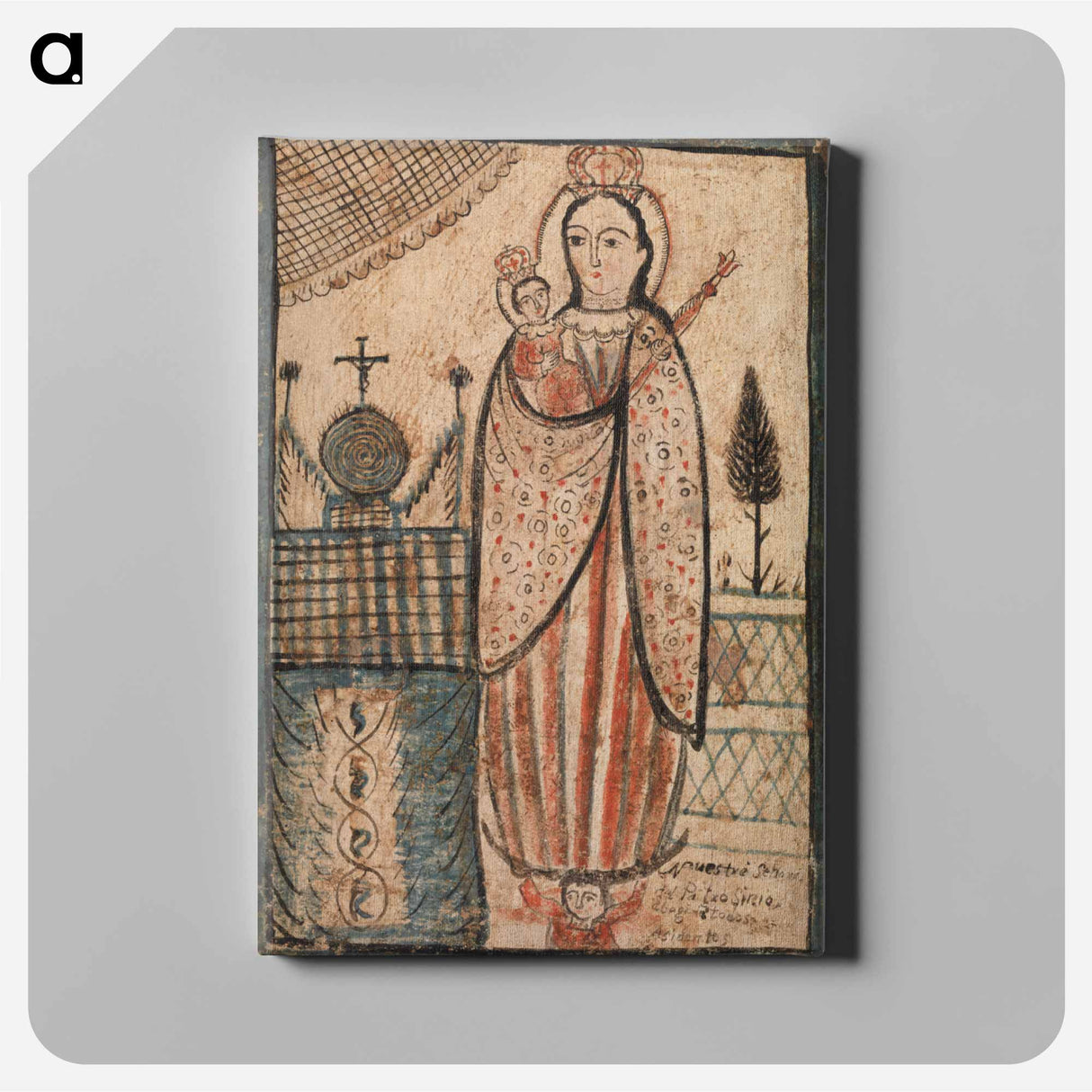アートパネル-Our Lady of Protection
 - バーンズ・コレクション Canvas.