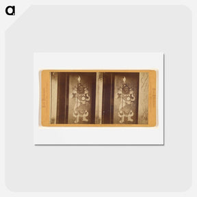 アートポストカード-Chinese Joss House. Guardian of the door
 - エドワード マイブリッジ Postcard.