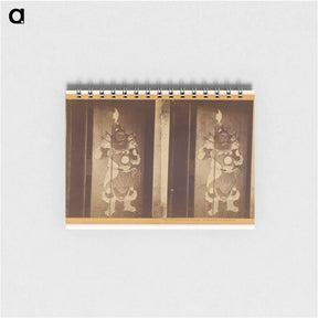 アートメモ帳-Chinese Joss House. Guardian of the door
 - エドワード マイブリッジ Memo.
