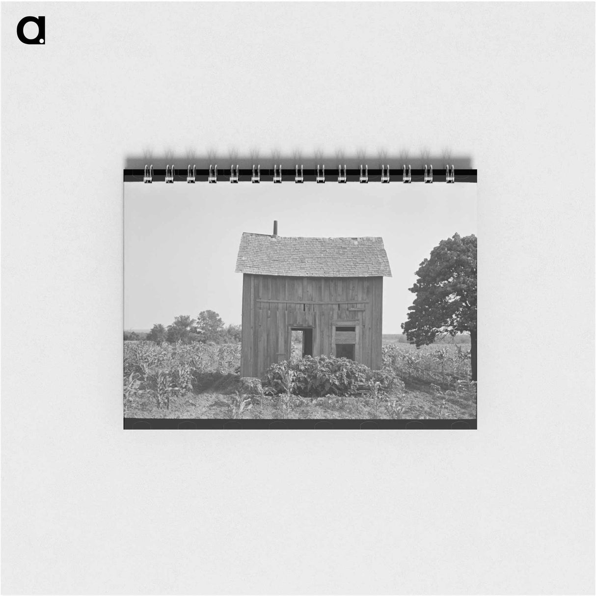 アートメモ帳-Power Lines Along Highway
 - ラッセル リー Memo.