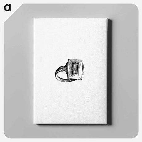 アートパネル-Ring from The History Of Denmark, Norway And Sweden, Popular Produced By The Best Printed Sources
 - 大英図書館 Canvas.