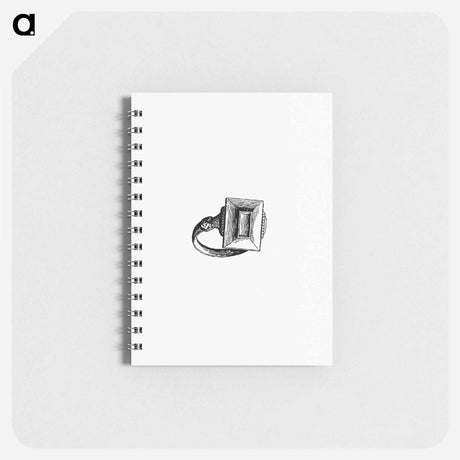 アートメモ帳-Ring from The History Of Denmark, Norway And Sweden, Popular Produced By The Best Printed Sources
 - 大英図書館 Memo.