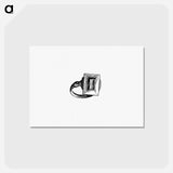 アートポストカード-Ring from The History Of Denmark, Norway And Sweden, Popular Produced By The Best Printed Sources
 - 大英図書館 Postcard.