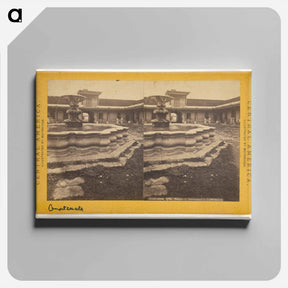 アートパネル-Guatemala, Palace of Government. Courtyard
 - エドワード マイブリッジ Canvas.