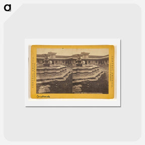 アートポストカード-Guatemala, Palace of Government. Courtyard
 - エドワード マイブリッジ Postcard.