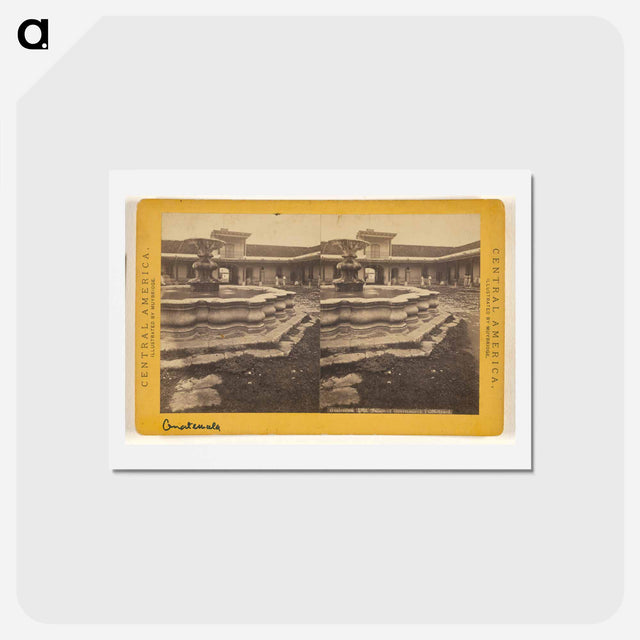 アートポストカード-Guatemala, Palace of Government. Courtyard
 - エドワード マイブリッジ Postcard.