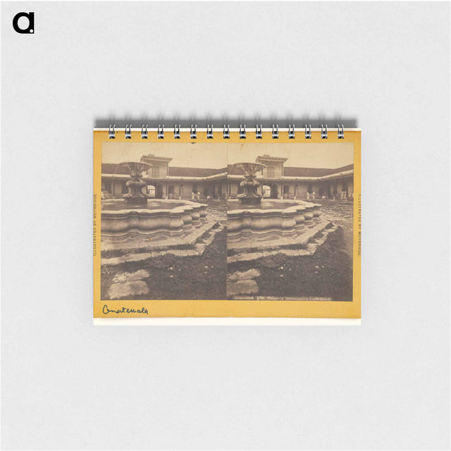 アートメモ帳-Guatemala, Palace of Government. Courtyard
 - エドワード マイブリッジ Memo.