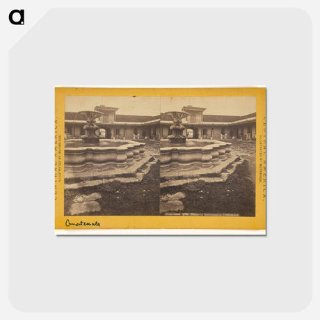 アートポストカード-Guatemala, Palace of Government. Courtyard
 - エドワード マイブリッジ Postcard.