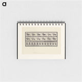 アートメモ帳-Man on Horse
 - エドワード マイブリッジ Memo.