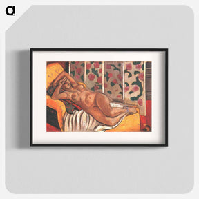 アートポスター-Yellow odalisque - アンリ マティス Poster.